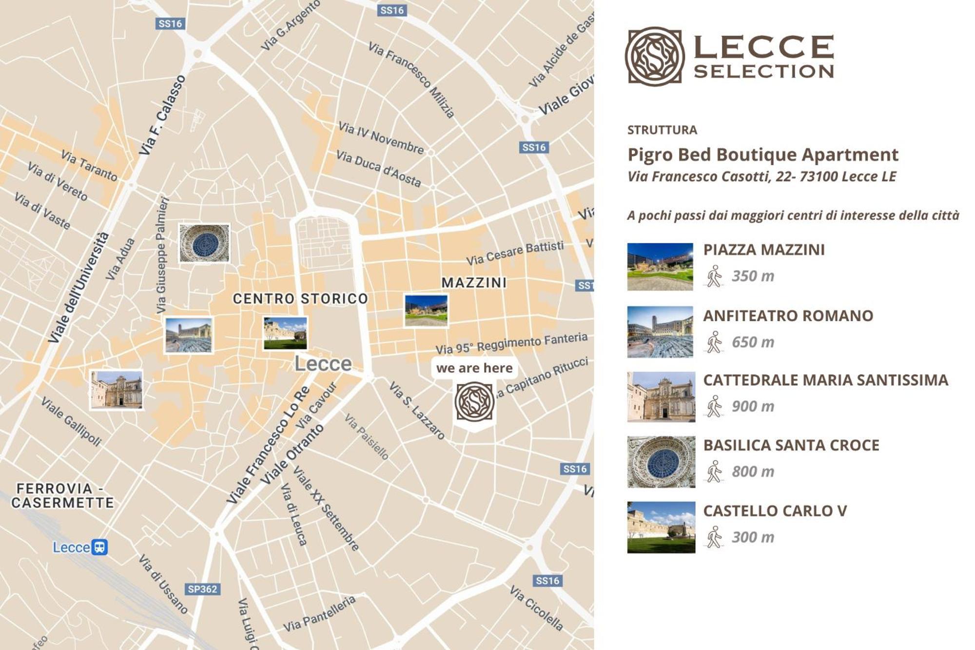 Pigro Bed - Boutique Apartment & Garden By Lecce Selection Экстерьер фото